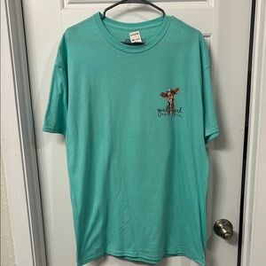 Girlie Girl teal Short Sleeve Tee